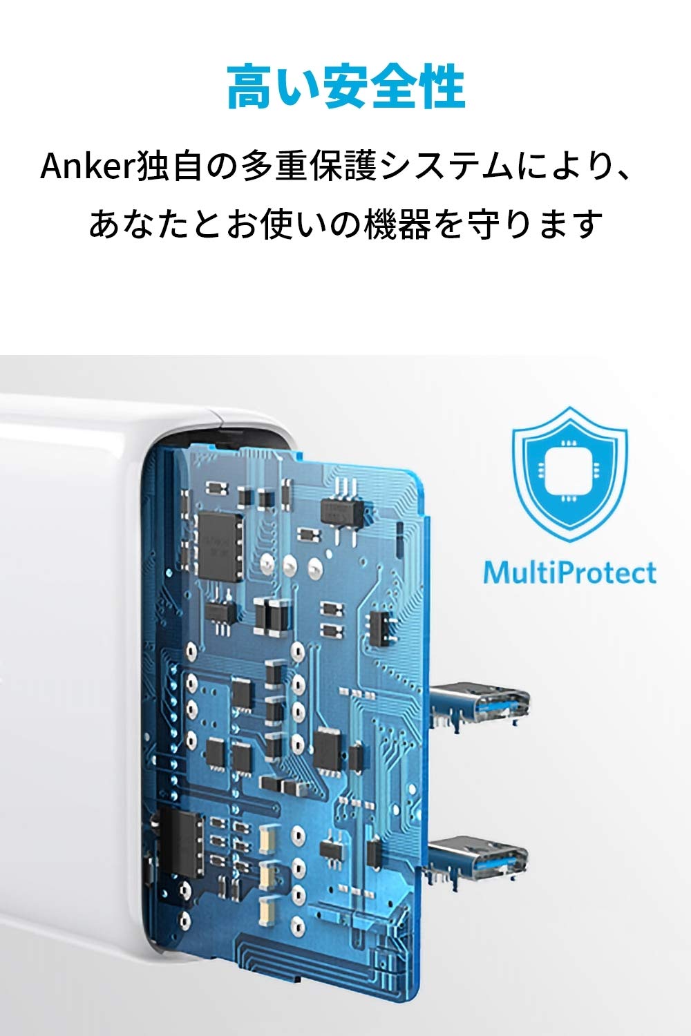 Amazon.co.jp: Anker PowerPort III 2-Port 60W (USB PD